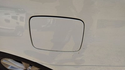 11-15 Sonata Fuel Tank Door With Hinge Gas Lid Filler Shimmering White Mica Wj