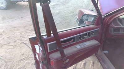 1990 Olds Eighty Eight Driver Left Front Seat Belt Retractor Oem Shoulder Red