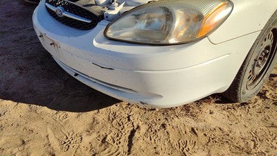 2000-2003 Ford Taurus Front Bumper Cover Assembly Oem White 2F1z17d957ba