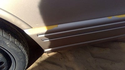 1994 Olds Eighty Eight Passenger Right Rear Moulding From Door Back Trim Gold
