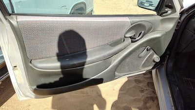 00-02 Sunfire Driver Left Inside Door Trim Panel 2 Door Coupe Graphite 12G