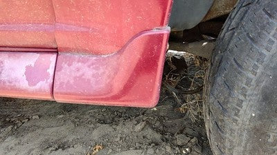 1994 Ford Explorer Passenger Right Moulding From Fender Oem Trim Strip Red