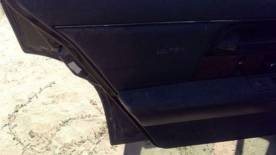 1993 Buick Park Ave Driver Left Rear Inside Door Trim Panel Only Oem Back Gray