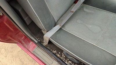1999 Mazda B2500 Passenger Right Front Seat Belt Retractor Oem Shoulder Gray V2