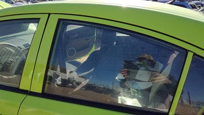 2004-2009 Mazda 3 Driver Left Rear Side Window Door Glass Oem Back Ban673511