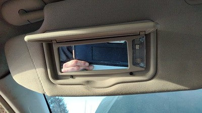 2010-2012 Ford Fusion Driver Left Sun Visor Oem Ae5z5404105aa
