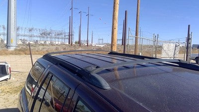 2006 Trail Blazer Luggage Rack Cross Bars Only Oem Roof