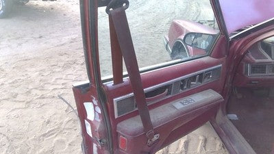 1990 Olds Eighty Eight Driver Left Front Seat Belt Retractor Oem Shoulder Red