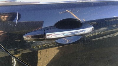 04-08 Acura Tsx Passenger Right Rear Outside Door Handle Oem Back Black B-92P