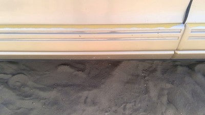 1994 Olds Eighty Eight Driver Left Front Moulding From Door Oem Trim Strip Gold