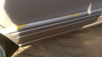 1994 Olds Eighty Eight Passenger Right Rear Moulding From Door Back Trim Gold