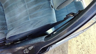1986 Toyota Camry Driver Left Front Seat Belt Retractor Oem Shoulder Blue