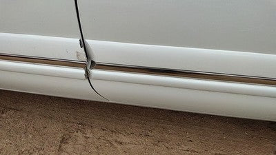 1998 Buick Lesabre Driver Left Rear Moulding From Door Oem Back Trim Strip White