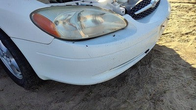 2000-2003 Ford Taurus Front Bumper Cover Assembly Oem White 2F1z17d957ba