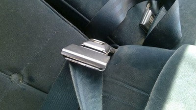 1986 Chevy Caprice Driver Left Front Seat Belt Buckle Receiver Oem Blue