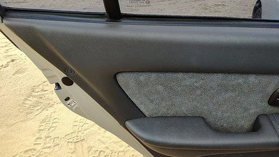 01-03 Hyundai Elantra Driver Left Rear Inside Door Trim Panel Only Oem Back Gray