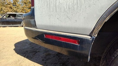 1988-1991 Olds Cutlass Cierra Rear Bumper Cover Assembly Oem Back Blue 14087739