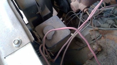 1979 Ford Van E250 Windshield Washer Fluid Reservoir with Pump OEM Wiper Tank