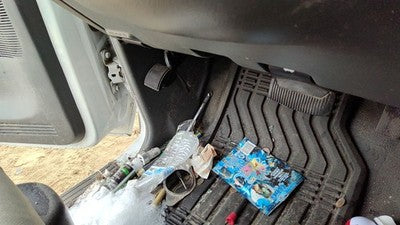 2010 Ford Ranger Driver Left Lower Kick Trim Panel Oem Gray