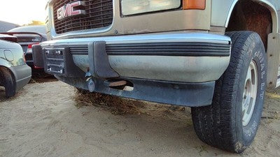 1992-1999 Chevy Suburban Front Bumper Assembly With Brackets Oem Chrome 15680830