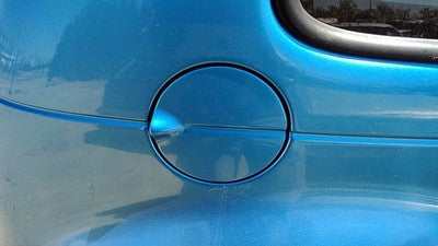 01-10 Pt Cruiser Fuel Tank Door With Hinge Gas Lid Oem Filler Blue Pqd 4724669Aa