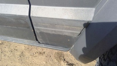 1985 Jeep Cherokee Passenger Right Moulding From Fender Oem Trim Strip Gray