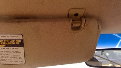 1993 Saturn Sw2 Driver Left Sun Visor Oem Tan