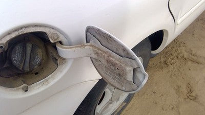 1998 Ford Taurus Fuel Tank Door With Hinge Gas Lid Oem Filler White