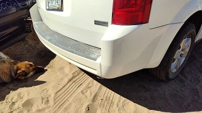 2008-2010 Dodge Grand Caravan Rear Bumper Cover Assembly Oem Back White Pw1