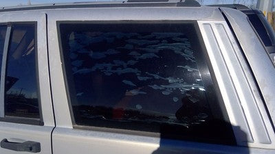 1993-1998 Jeep Grand Cherokee Driver Left Rear Quarter Glass Back Side Window