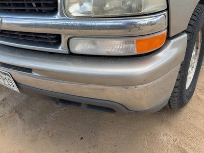 2000-2006 Chevy Suburban Front Bumper With Brackets Assembly Oem Pewter 11U