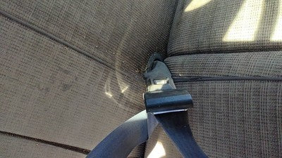 1989 F250 Pickup Driver Left Front Seat Belt Buckle Receiver Oem Gray