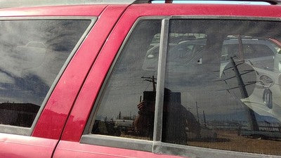 02-09 Trail Blazer Passenger Right Rear Vent Window Back Door Glass With Frame