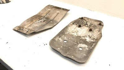 88 Gmc Sierra 2500 Transfer Case Engine Skid Plate Shield Aluminum Tcase 4X4