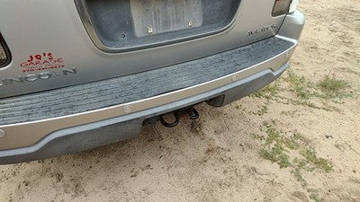 2003-2005 Lincoln Aviator Rear Bumper Cover Assembly Oem Back Silver Jp