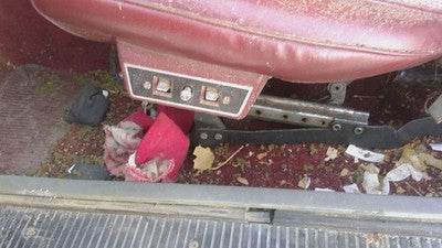 1985 Jeep Cherokee Driver Left Power Seat Track With Motors Only Oem