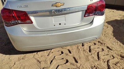 2011-2016 Chevy Cruze Rear Bumper Cover Assembly Oem Back Silver Gan 12776334