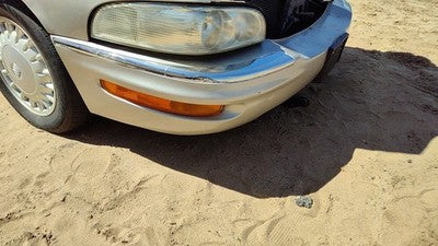 1997-2005 Park Ave Ultra Front Bumper Cover Assembly Oem Silver 25651624