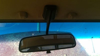 1986 Isuzu Pup Pickup Inside Rear View Mirror Oem Windshield Mounted