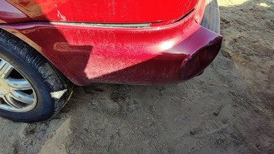 01-07 Town & Country Rear Bumper Cover Assembly Oem Back Inferno Red Prh