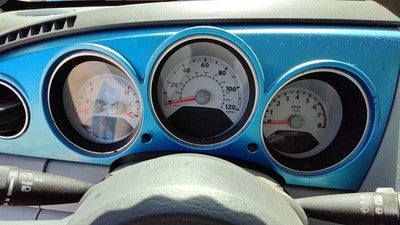 06-10 Pt Cruiser Steering Column Trim Surround Collar Plastic Housing Blue Pqd