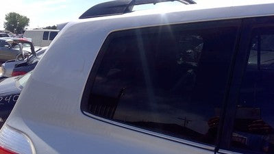 11-13 Toyota Highlander Passenger Right Rear Quarter Glass Back Side Window Oem