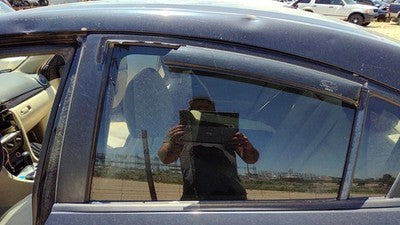 2004-2009 Mazda 3 Driver Left Rear Side Window Door Glass Oem Back Ban673511