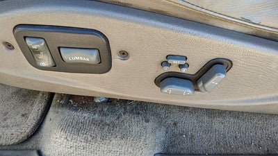 2000 Olds Bravada Driver Left Side Power Seat Switch With Trim Panel Pewter 922