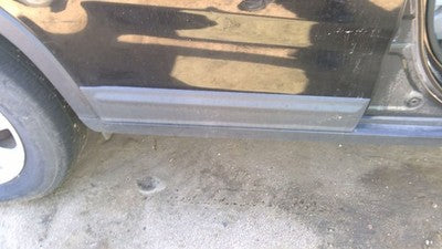 11-15 Sorento Passenger Right Rear Moulding From Door Back Trim Strip Gray H9