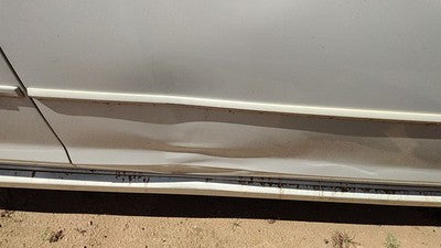 07-09 Mazda 3 Passenger Right Front Moulding From Door Oem Trim Strip White 34K