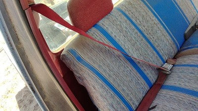 1983 Ford F150 Passenger Right Front Seat Belt Retractor Oem Shoulder Red