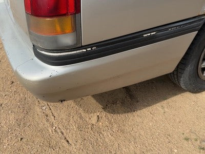 1990-1994 Subaru Legacy Rear Bumper Cover Assembly Oem Back Silver 57720Aa050