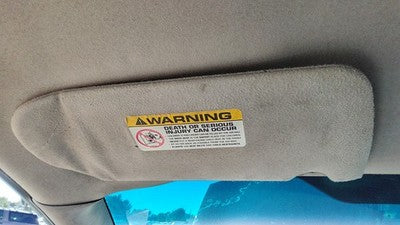 2003-2005 Dodge Neon Driver Left Sun Visor Oem 0Tl35tl2ab