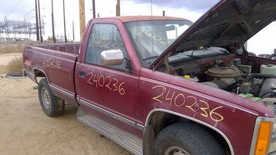 1988 Gmc Sierra 2500 Driver Left Rear Brake Backing Plate Assembly Oem